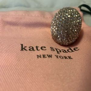 Kate Spade Mood Pave Ring Size 7 great holiday ring